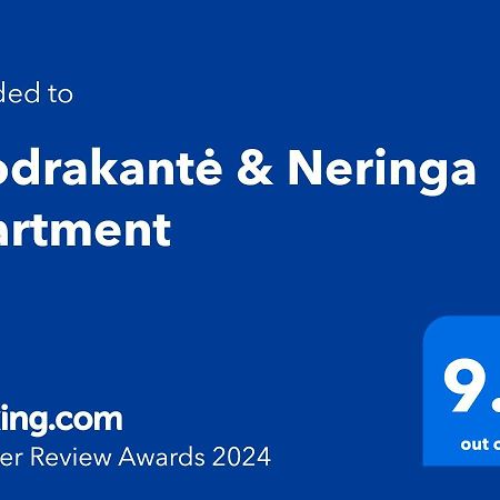 Juodrakantė&Neringa apartment Juodkrante Bagian luar foto